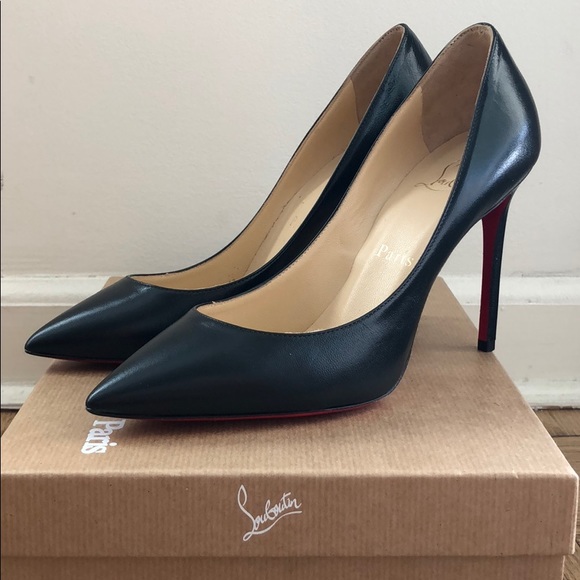 Christian Louboutin Shoes - 🖤SALE🖤Christian Louboutin Pigalle Kidskin Bottle